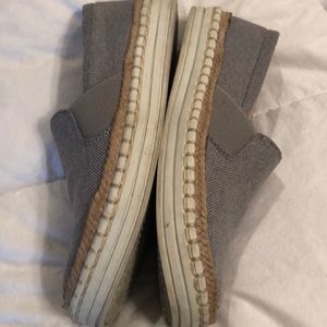 Grey espadrilles